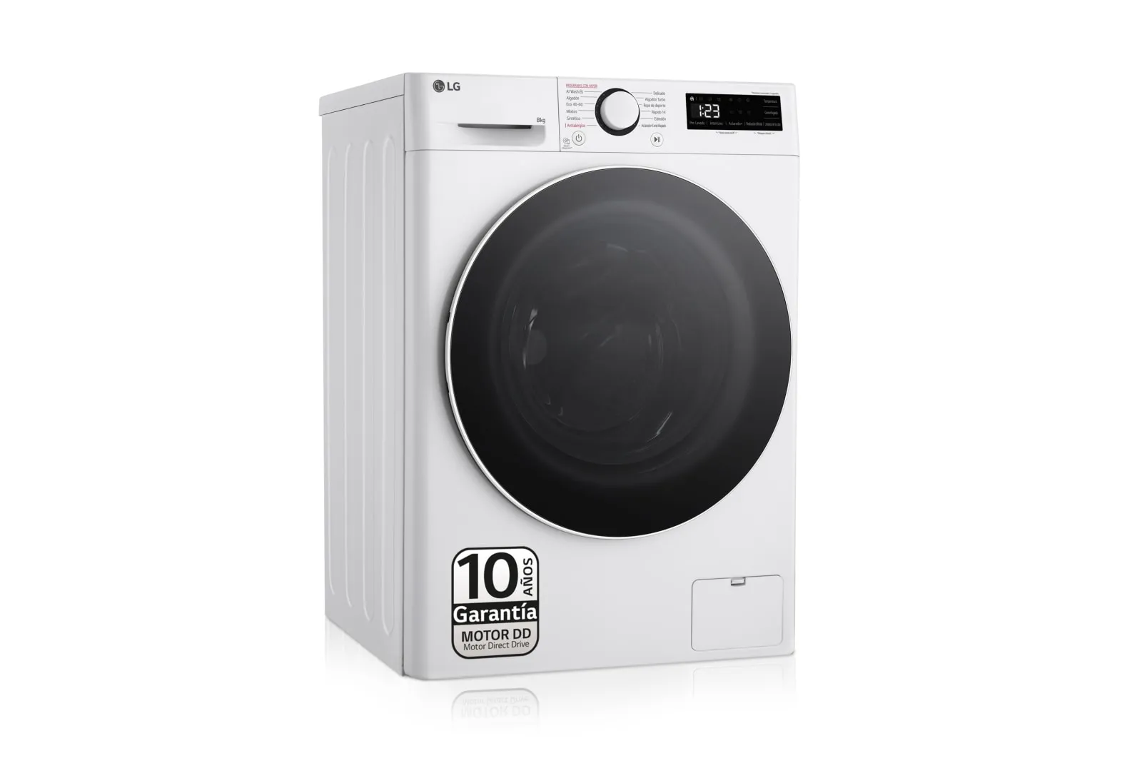 Lavadora Inteligente LG F2WR5S08A0W, 8kg, 1200rpm - Imagen 2