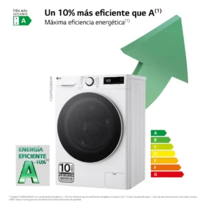Lavadora Inteligente LG F2WR5S08A0W, 8kg, 1200rpm