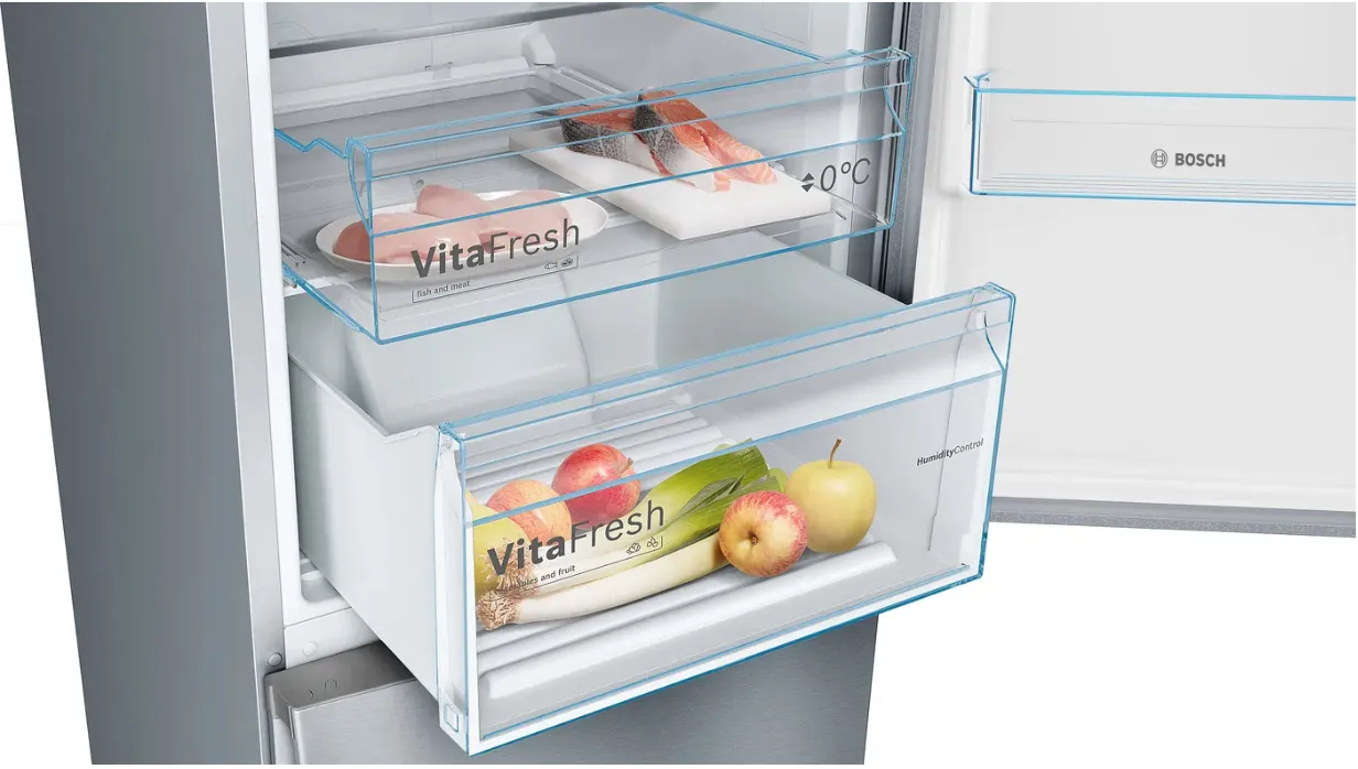 Combi No Frost BOSCH KGN39VIEB E Acero Antihuellas - Imagen 4